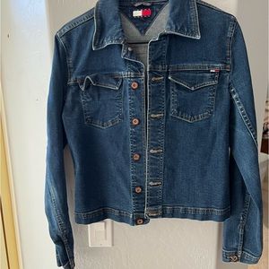 Tommy Hilfiger Womens Denim Jacket, Size L